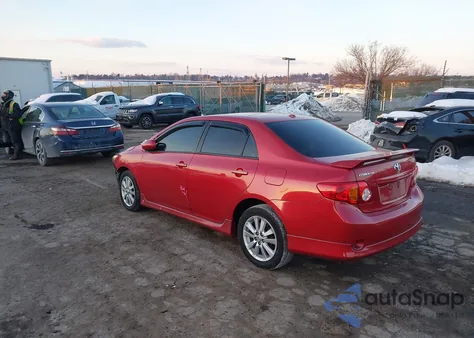 2010 Toyota Corolla S from USA, damaged, VIN 2T1BU4EE7AC488797